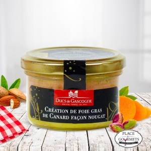 Création de foie gras de Canard façon nougat