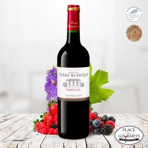 Château Terre Blanque, vin rouge de Bordeaux 2017