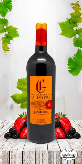 Château Grès des Oliviers vin rouge du Languedoc millésime 2016