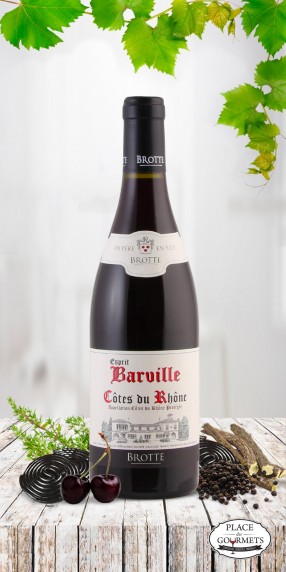 Esprit de Barville vin de Côtes du Rhône